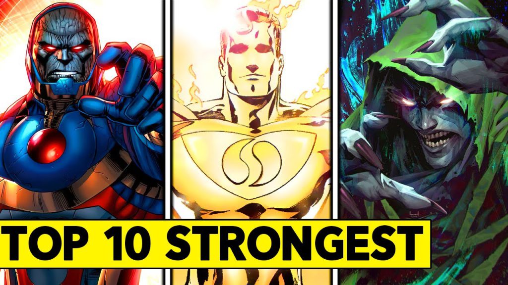 10 شخصیت قدرتمند دی سی + ویدئو ( قدرتمندترین شخصیت های دی سی )