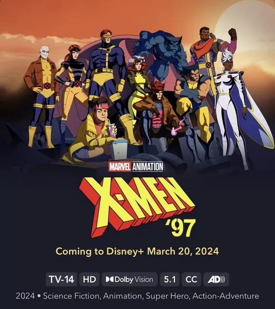 دانلود انیمیشن جدید مردان ایکس X-Men '97 مارول / دنباله سریال ایکس من + زیرنویس فارسی